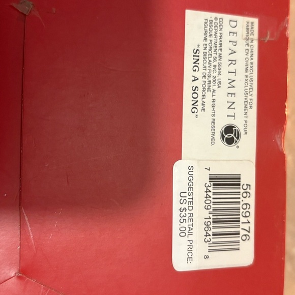 Department 56 Snowbabies 2001 “Sing A Song”. - Picture 10 of 10